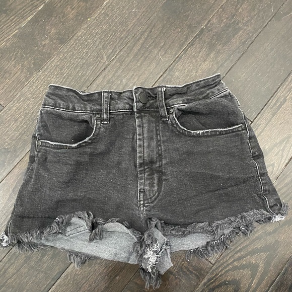 forever 21 black shorts high rise - Picture 4 of 5